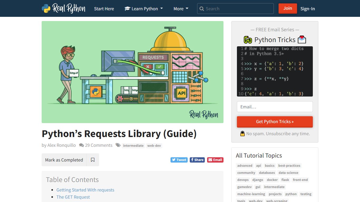 Python’s Requests Library (Guide) – Real Python